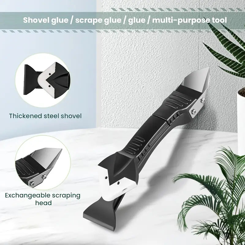 5-in-1 Silicone Caulk Remover & Smoother Tool Set