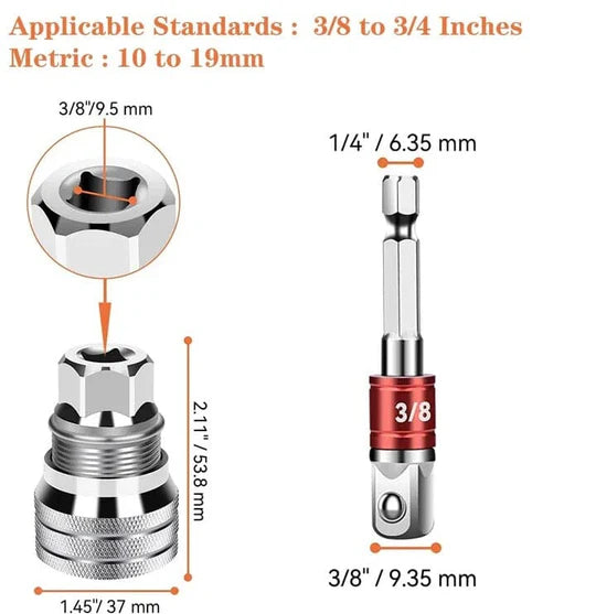 Elite™ Multi-Functional Wrench Sleeve Converter