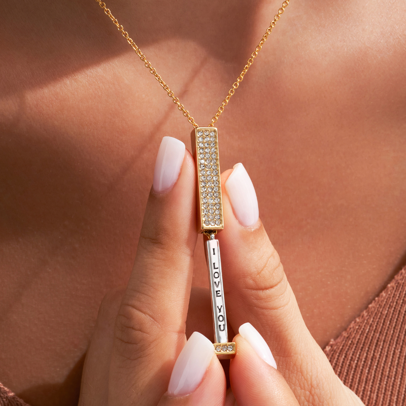 💖 Hidden Message Love Necklace