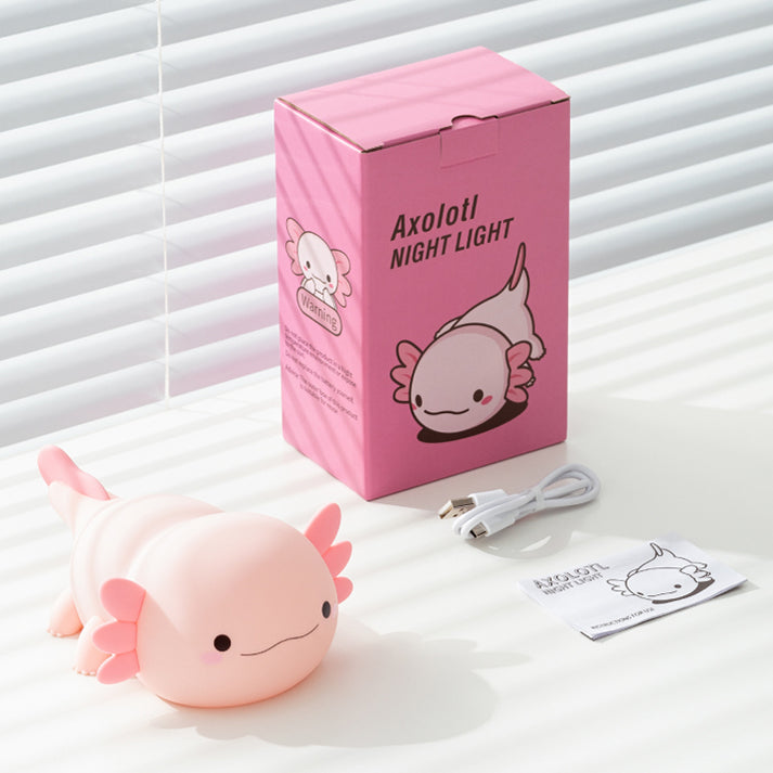 Axolotl Silicone Night Light 🌸🦎
