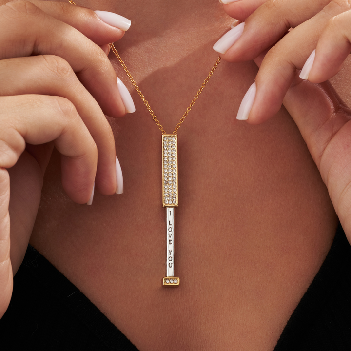 💖 Hidden Message Love Necklace