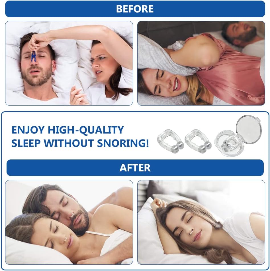 Elite™ Anti-Snore Nasal Clips – The Tiny Device Saving Marriages ❤️