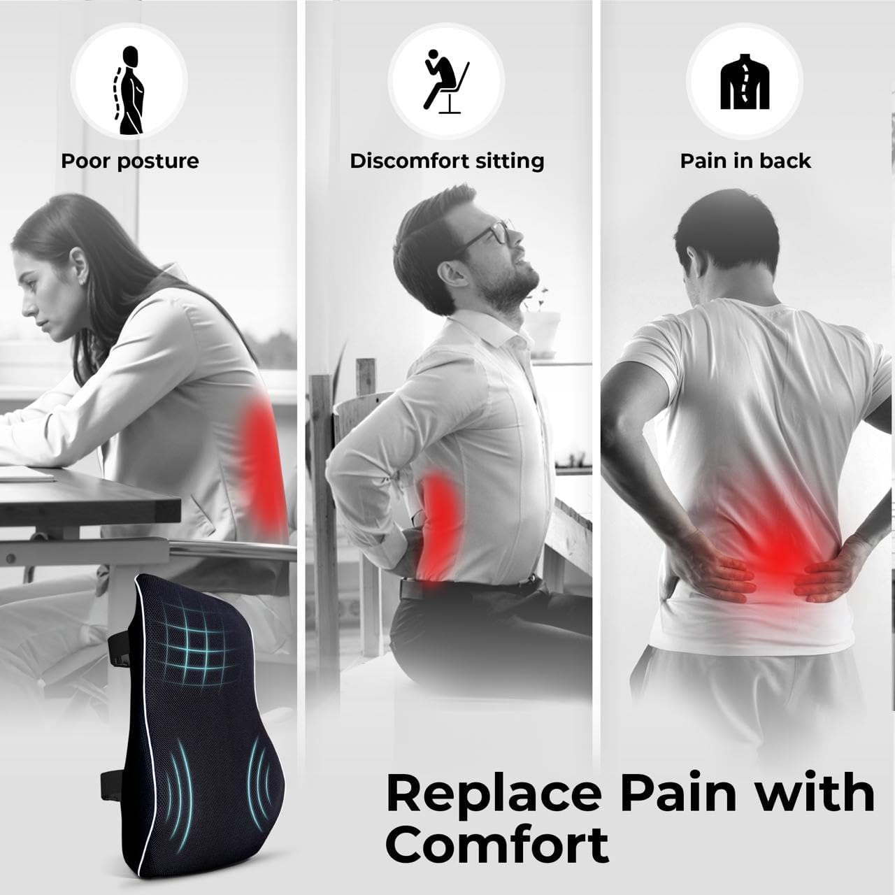 Elite™ OrthoForm Memory Backrest