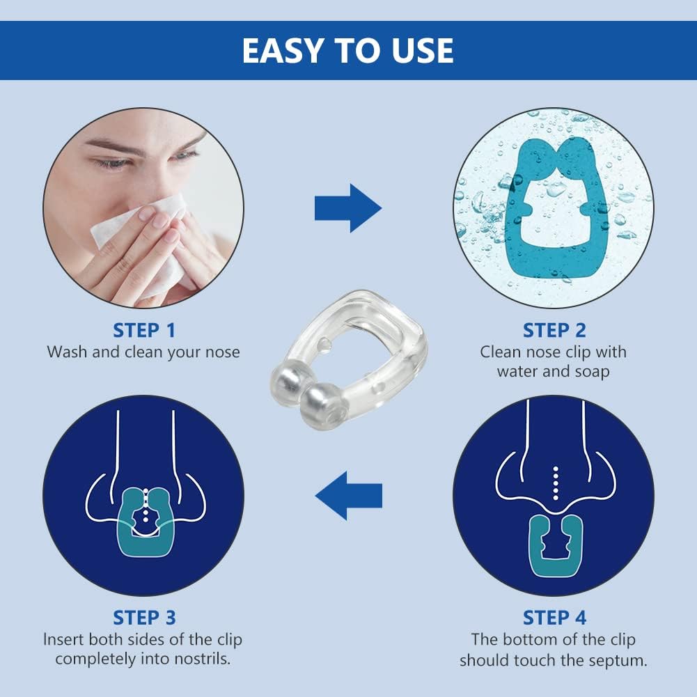 Elite™ Anti-Snore Nasal Clips – The Tiny Device Saving Marriages ❤️