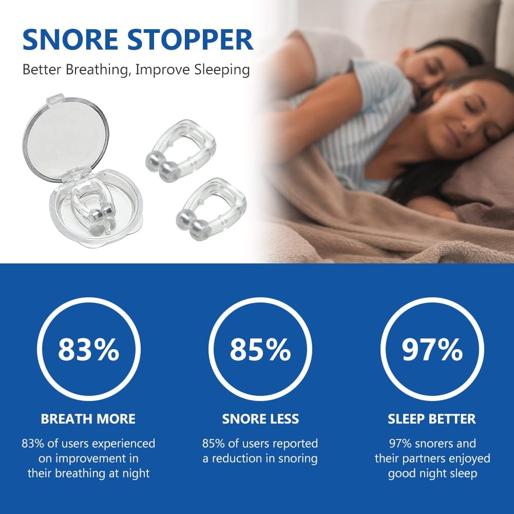Elite™ Anti-Snore Nasal Clips – The Tiny Device Saving Marriages ❤️