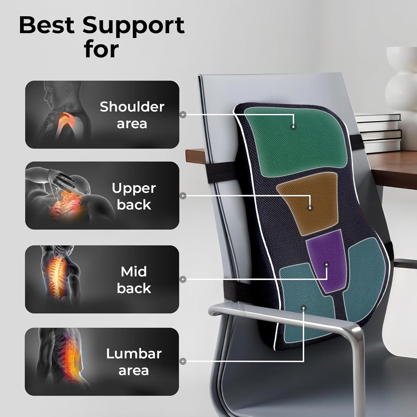 Elite™ OrthoForm Memory Backrest
