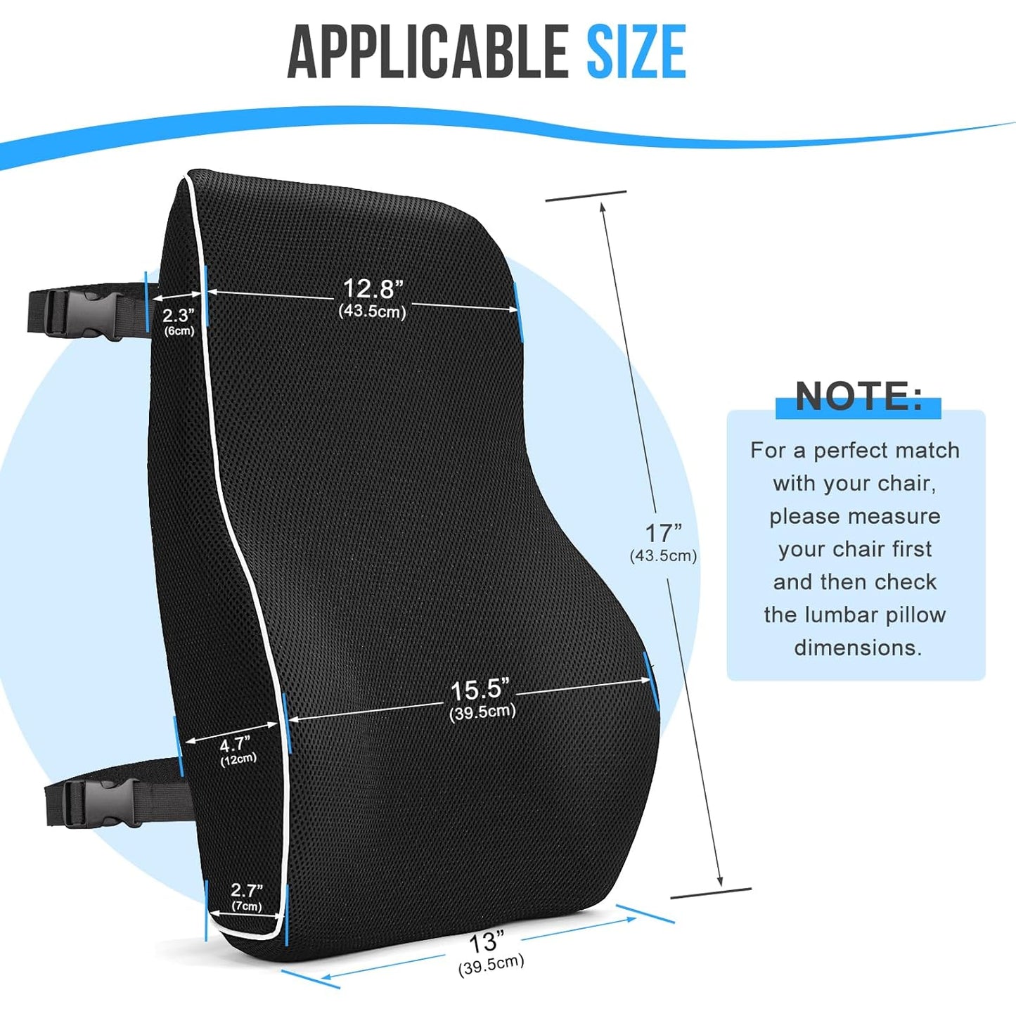 Elite™ OrthoForm Memory Backrest