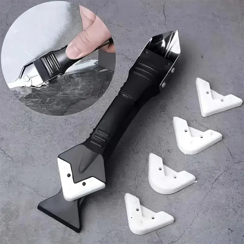 5-in-1 Silicone Caulk Remover & Smoother Tool Set
