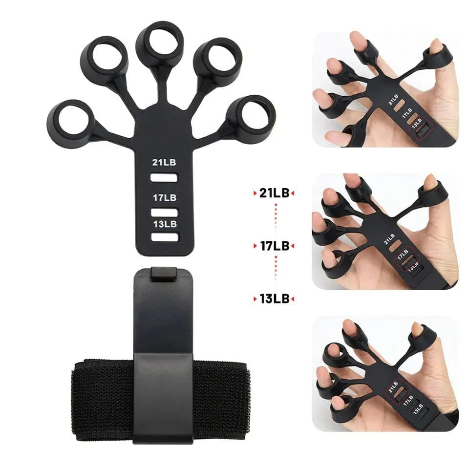 GripBuddy Adjustable Finger Strengthener (Pair)