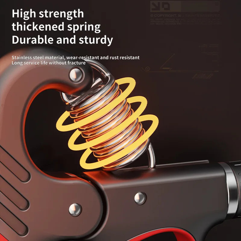 Adjustable Hand Grip Strengthener – 5-100KG Resistance Trainer