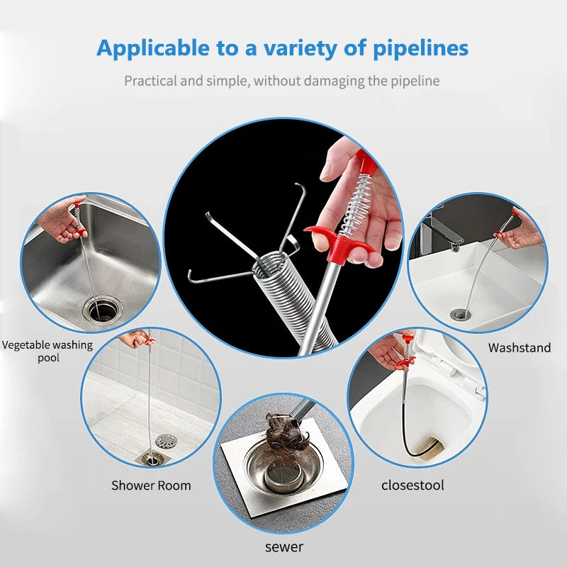4-Claw Drain Clog Remover