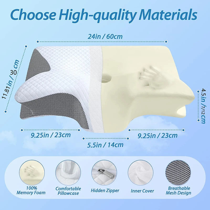 Elite™ Memory Foam Neck Pillow