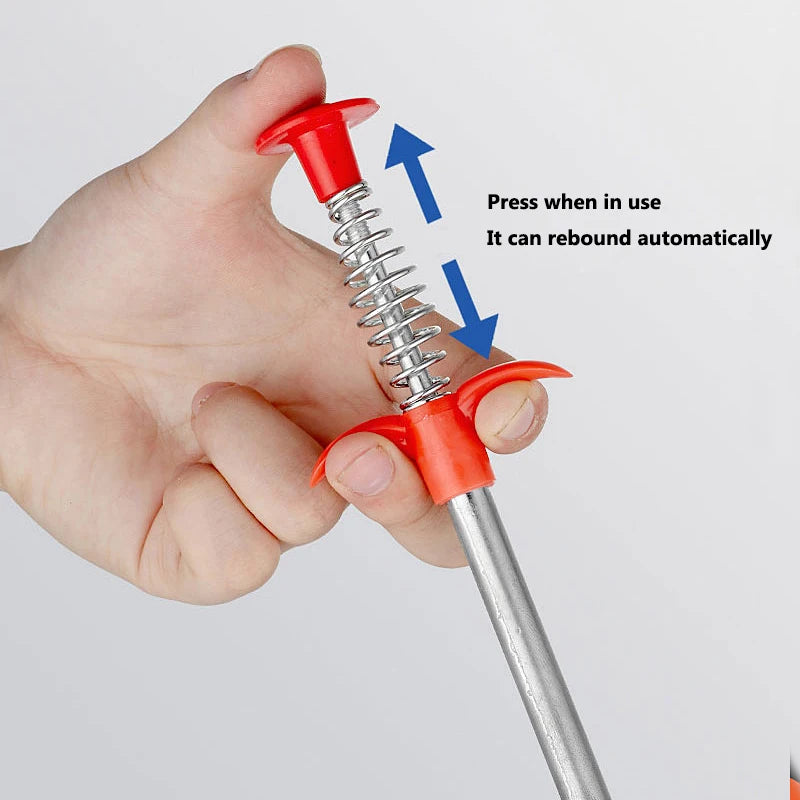 4-Claw Drain Clog Remover