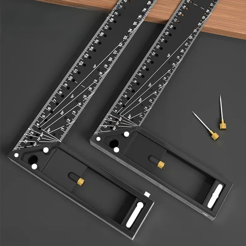 Elite Precision Right Angle Marking Ruler (30/40cm)