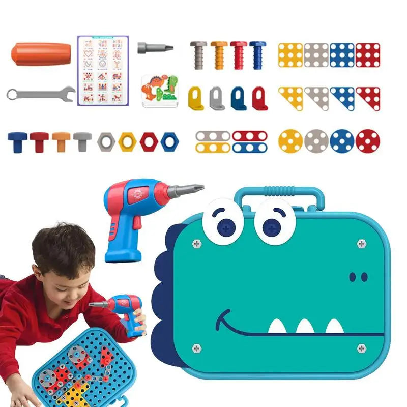 Electric Drill Assembly Puzzle Toy