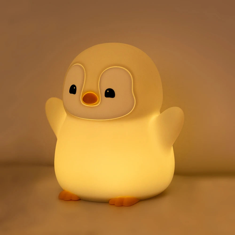 Animal Silicone Night Light 🐻❄️✨