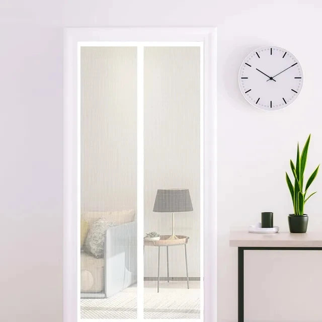 Magnetic Mesh Screen Door
