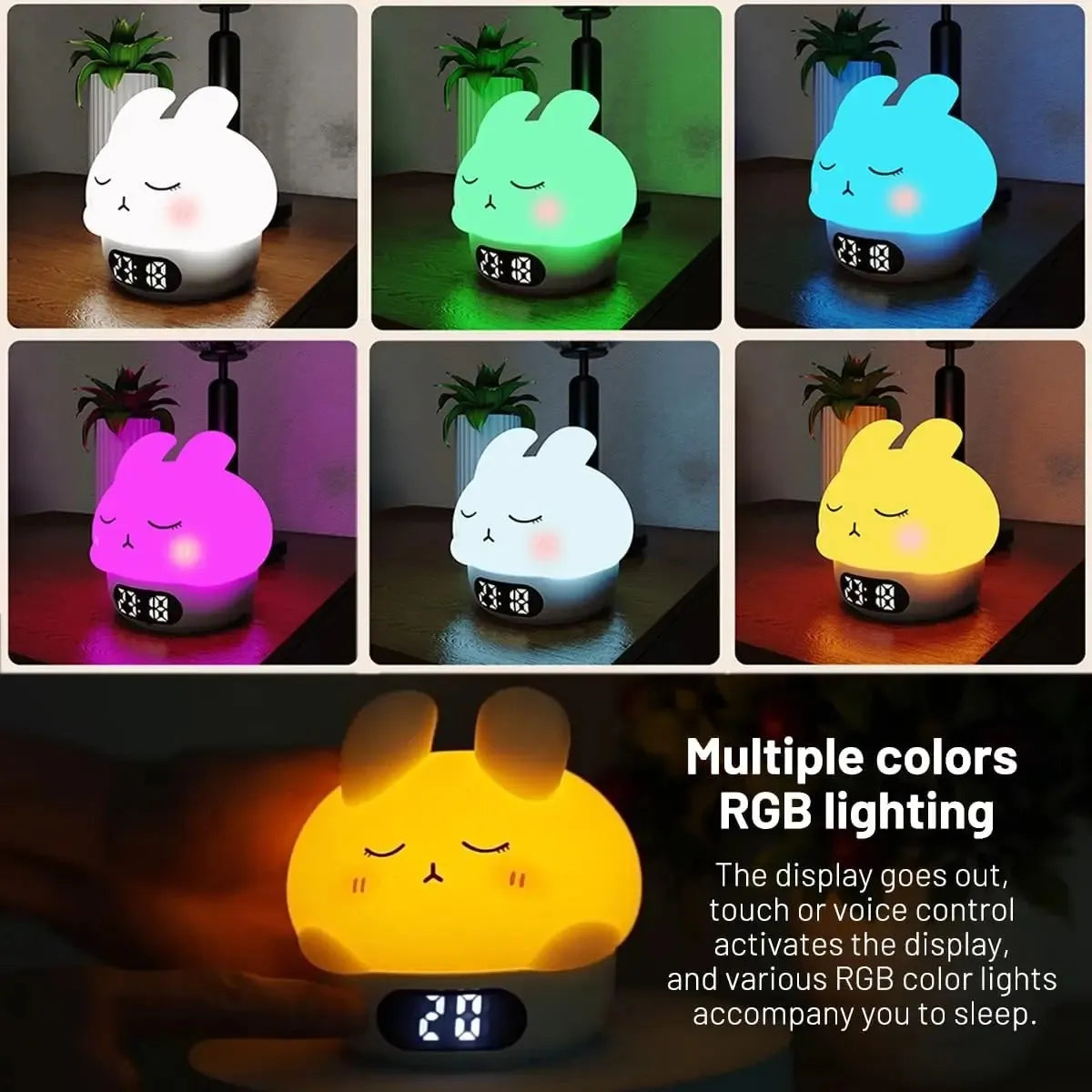 Duck Dreamlight – Silicone Lamp with Timer & RGB 🐥⏰