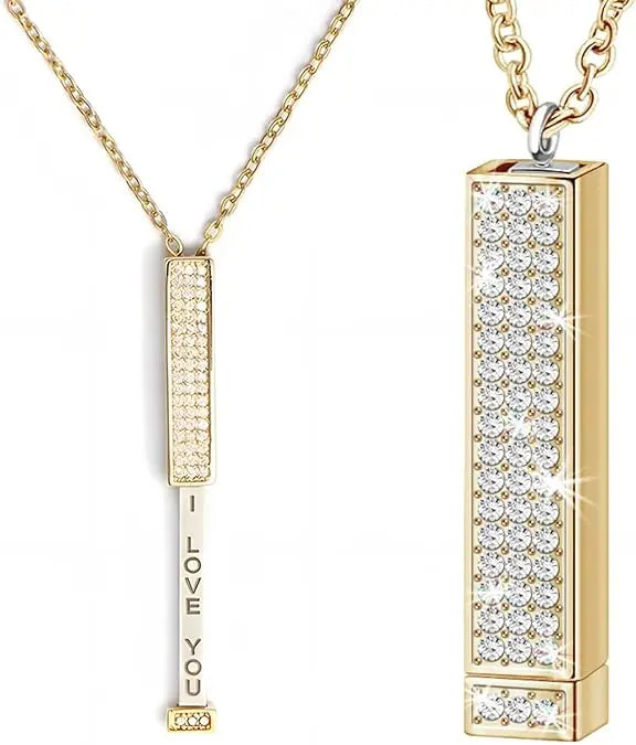 💖 Hidden Message Love Necklace