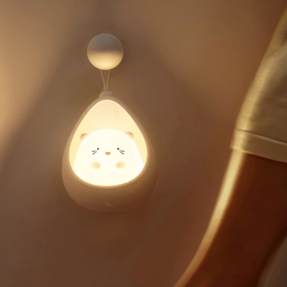 Smart Motion Cat Night Light 🐾💡