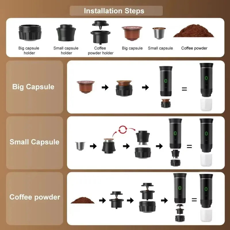 Elite™ Portable Espresso Maker