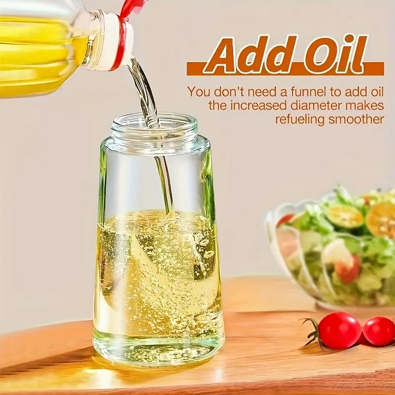 Premium 2-in-1 Oil Spray & Pour Bottle