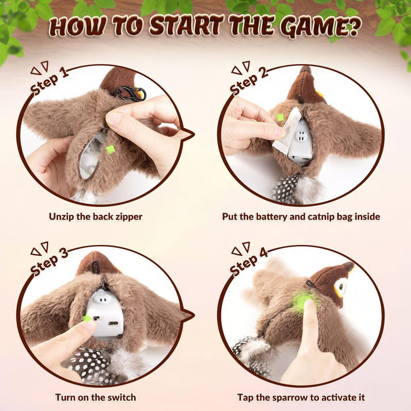 Elite™ Interactive Chirping Bird
