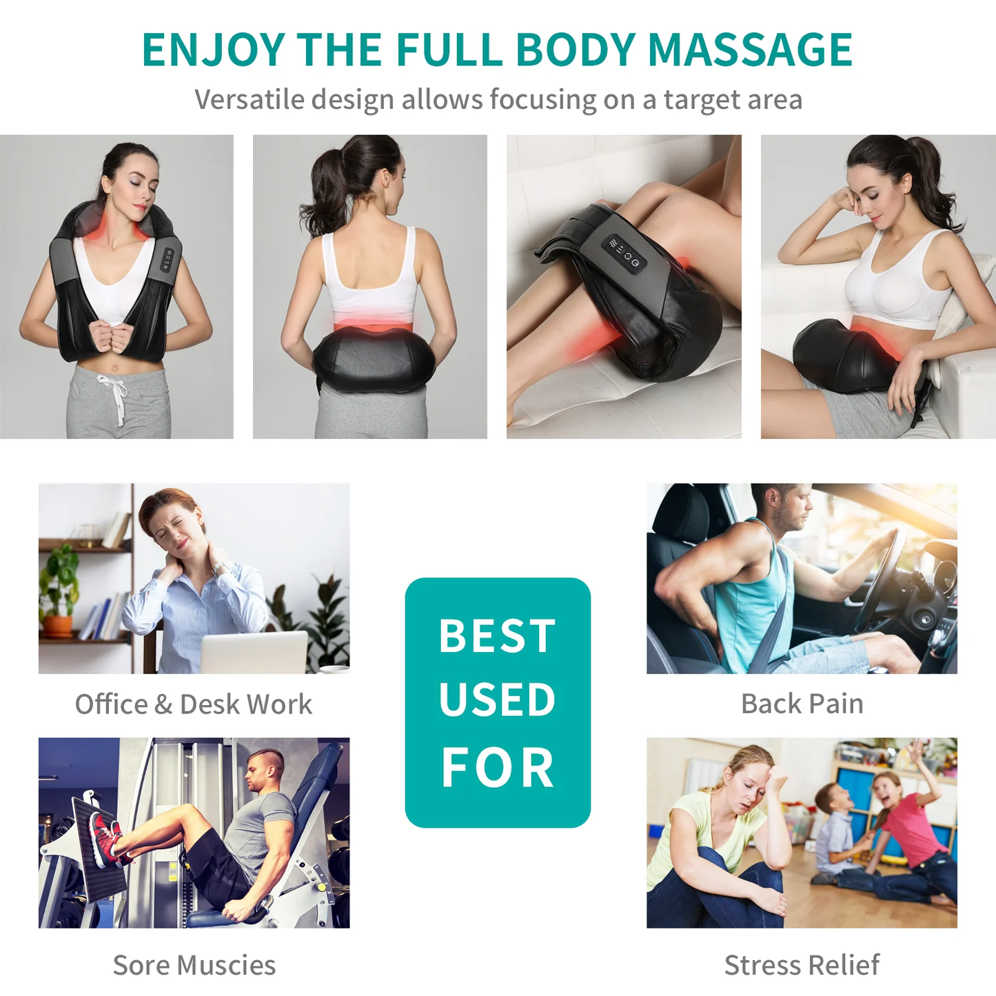 Heated Neck & Shoulder Massager