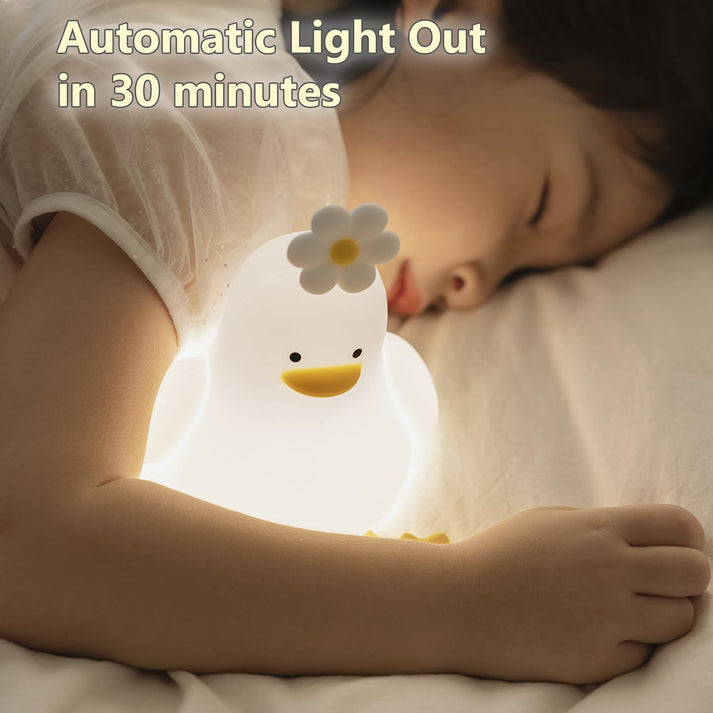 Silicone Duck Touch Lamp 🐤✨