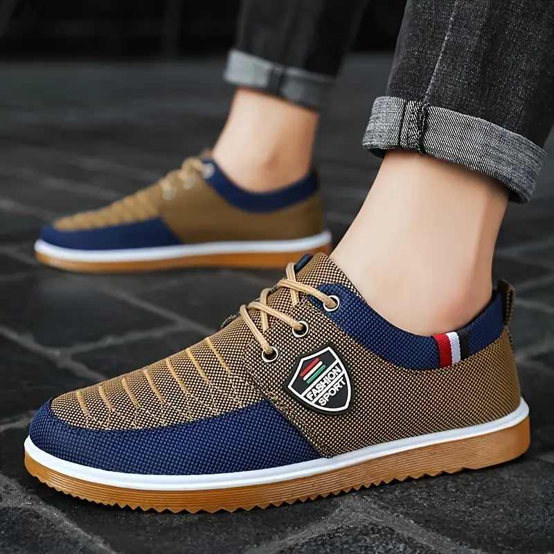 Men's Canvas Vulcanized Sneakers