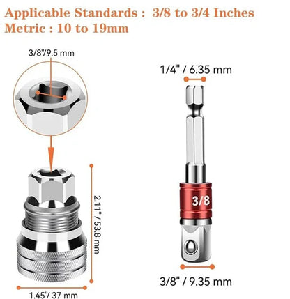 Elite™ Multi-Functional Wrench Sleeve Converter