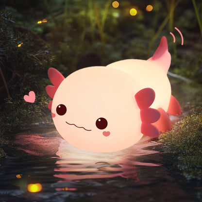 Axolotl Silicone Night Light 🌸🦎