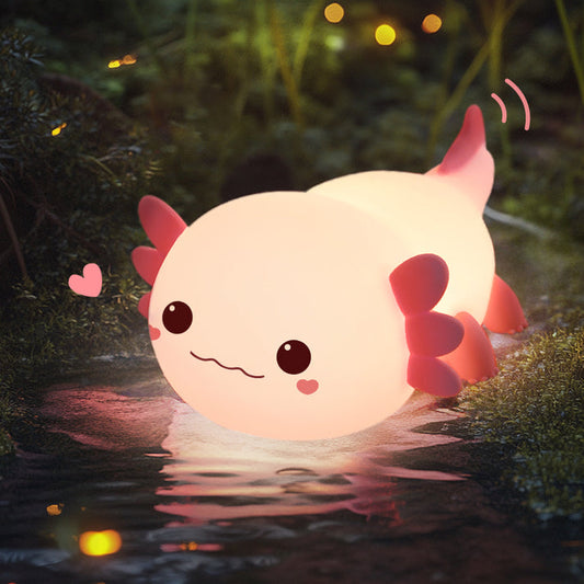 Axolotl Silicone Night Light 🌸🦎