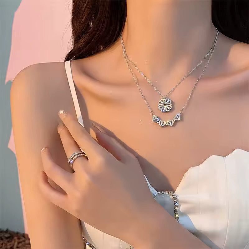 🍀 Love Magnetic Pendant Necklace