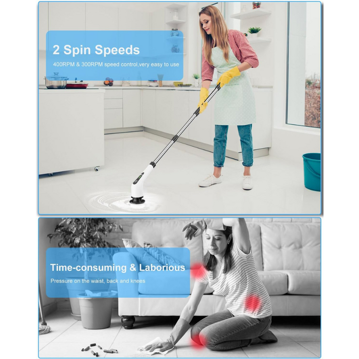 Elite™ 9-in-1 Electric Spin Scrubber