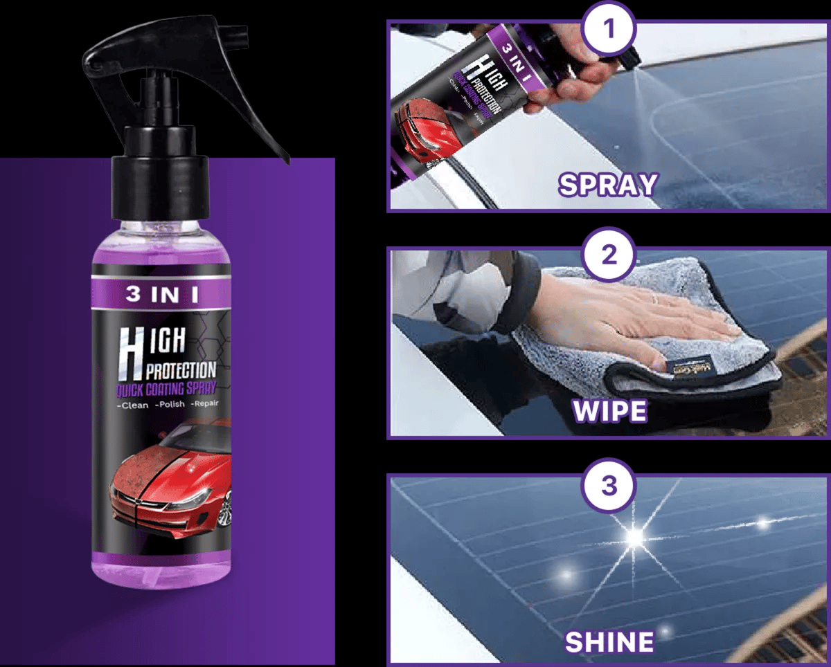 3-in-1 High Protection Quick Coating Spray