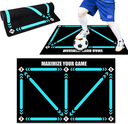 Non-Slip Football Training Mat – Foldable, Indoor/Outdoor Use