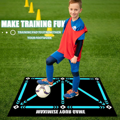 Non-Slip Football Training Mat – Foldable, Indoor/Outdoor Use