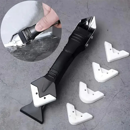 5-in-1 Silicone Caulk Remover & Smoother Tool Set