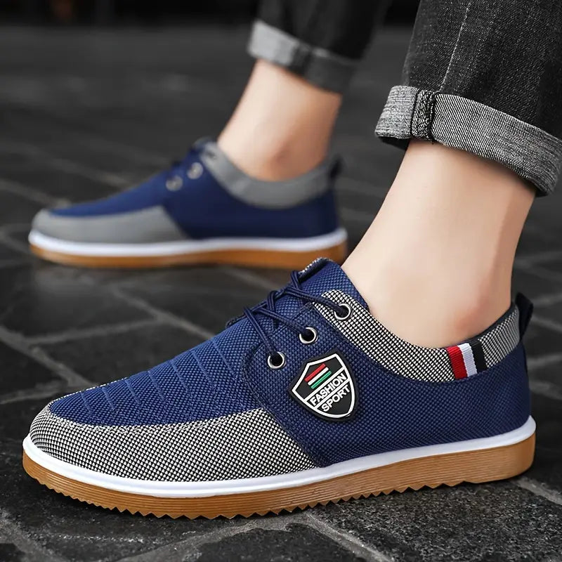 Men's Canvas Vulcanized Sneakers