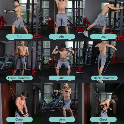 Elite Resistance Band Set – 11-in-1 Home Gym Kit