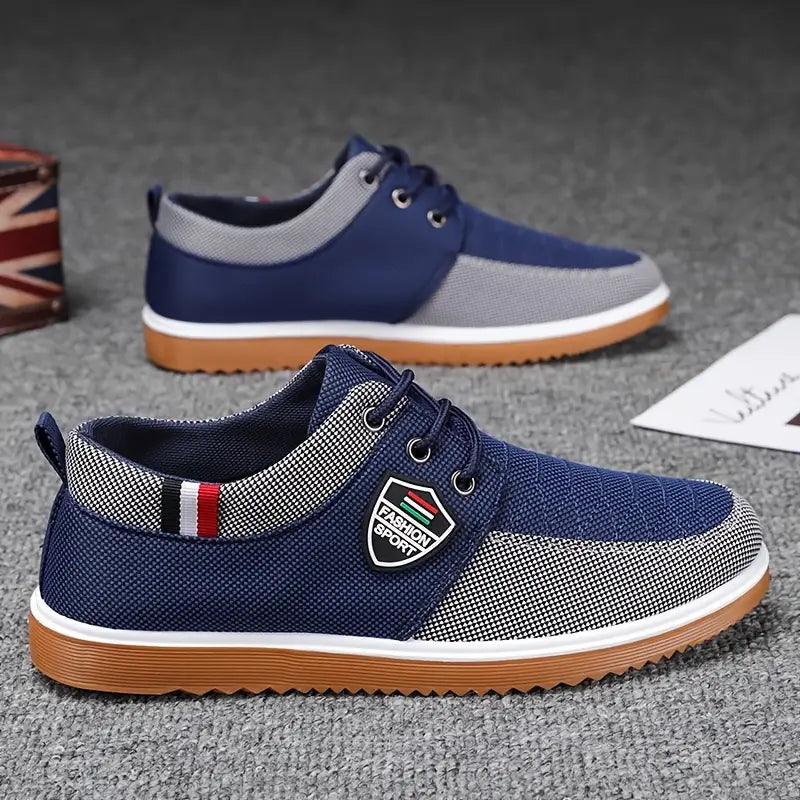 Men's Canvas Vulcanized Sneakers