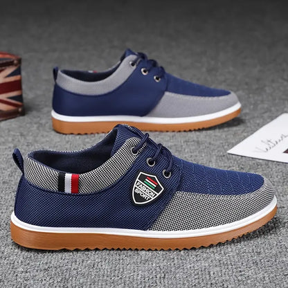 Men's Canvas Vulcanized Sneakers