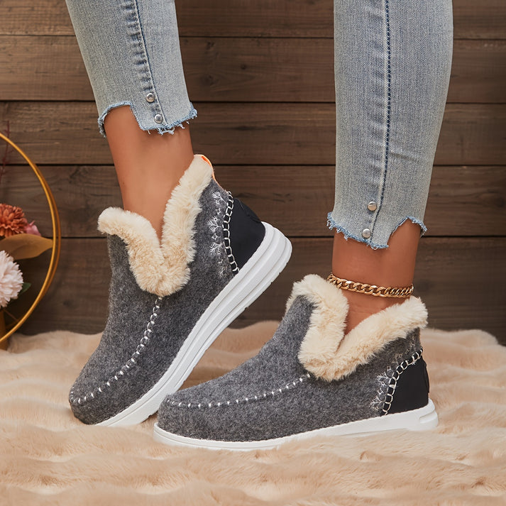 Women's Winter Warm Plush Boots ❄️👢