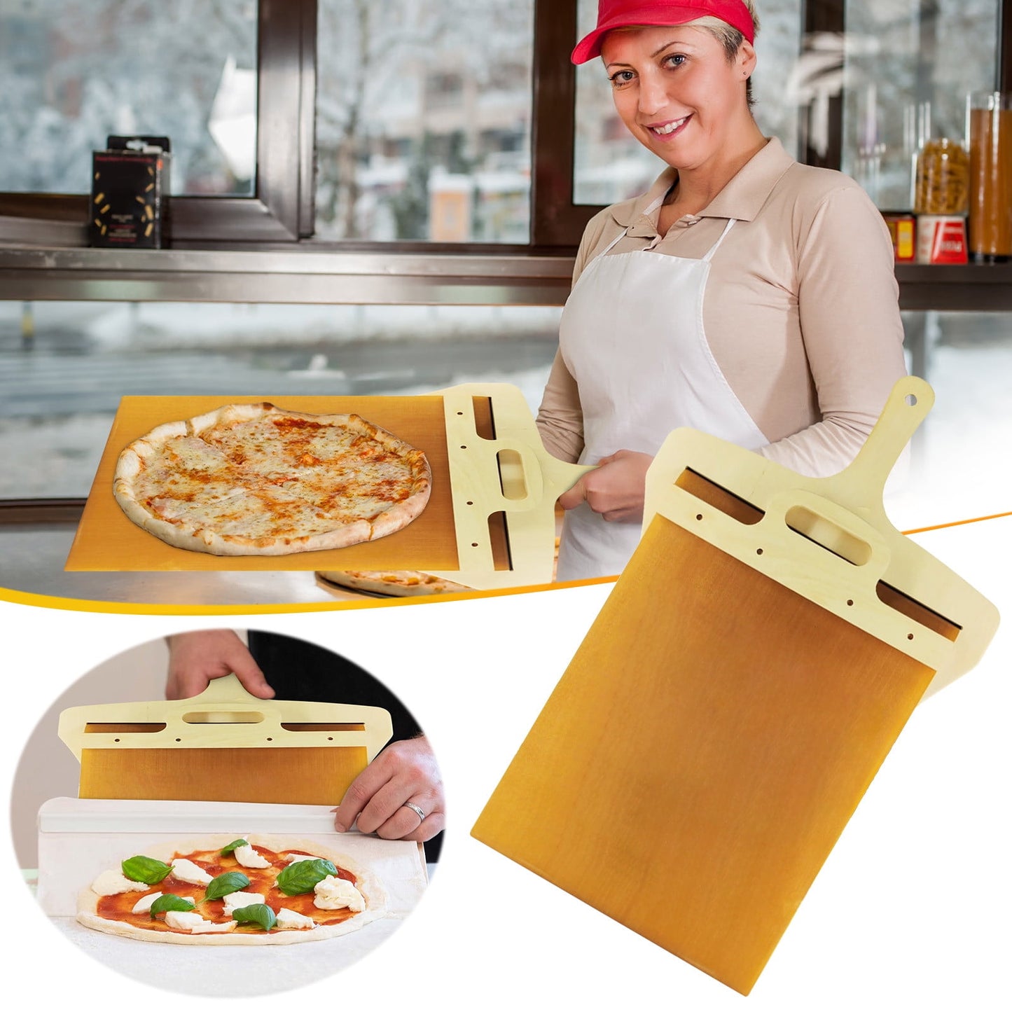 Elite™ Sliding Pizza Peel