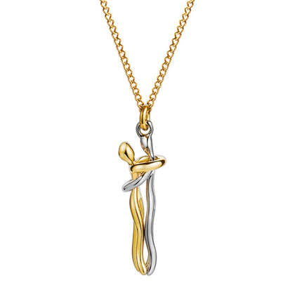 💞 Eternal Embrace Couple Necklace