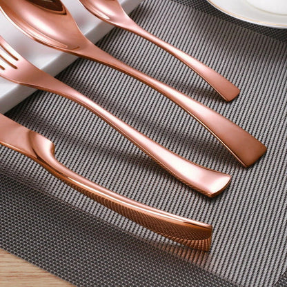 4-Piece Luxury Stainless Steel Cutlery Set