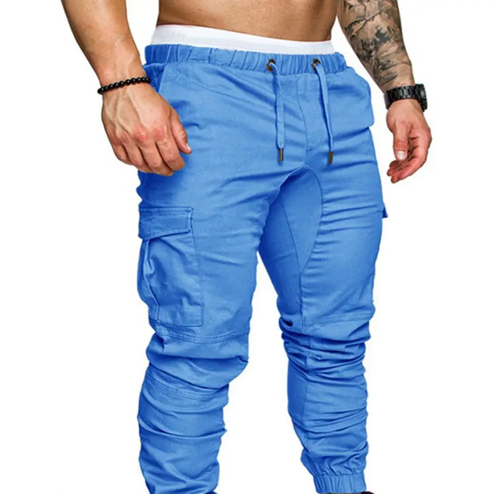 Men's Casual Solid Color Jogging Pants