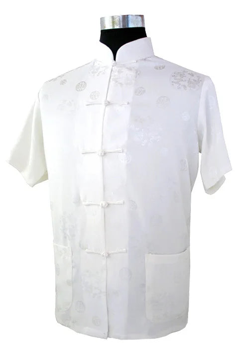 Chinese Silk Satin Kung Fu Shirt