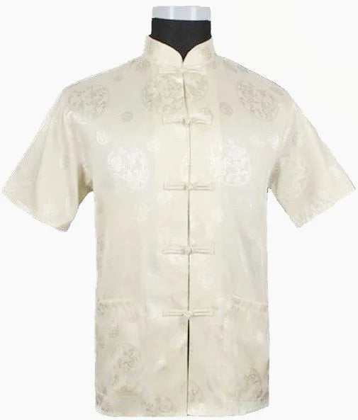 Chinese Silk Satin Kung Fu Shirt